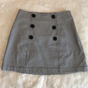 NWT Urban Outfitters Navy Seersucker Sailor Skirt